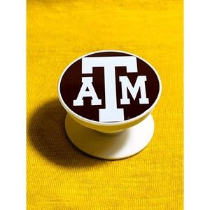 Texas College Football Pop Up Phone Accessory With Super Sticky Glue